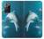 S3878 Dauphin Etui Coque Housse pour Samsung Galaxy Note 20 Ultra, Ultra 5G