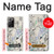 S3882 Carte de vol en route Etui Coque Housse pour Samsung Galaxy Note 20 Ultra, Ultra 5G