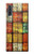 S3861 Bloc de conteneur coloré Etui Coque Housse pour Samsung Galaxy Note 10