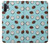 S3860 Motif à pois de noix de coco Etui Coque Housse pour Samsung Galaxy Note 10 Plus