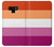 S3887 Drapeau de la fierté lesbienne Etui Coque Housse pour Note 9 Samsung Galaxy Note9