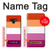 S3887 Drapeau de la fierté lesbienne Etui Coque Housse pour Note 9 Samsung Galaxy Note9