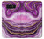 S3896 Stries d'or en marbre violet Etui Coque Housse pour Note 8 Samsung Galaxy Note8