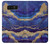 S3906 Marbre violet bleu marine Etui Coque Housse pour Note 8 Samsung Galaxy Note8
