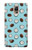 S3860 Motif à pois de noix de coco Etui Coque Housse pour Samsung Galaxy Note 4