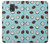 S3860 Motif à pois de noix de coco Etui Coque Housse pour Samsung Galaxy Note 4