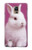 S3870 Mignon bébé lapin Etui Coque Housse pour Samsung Galaxy Note 4