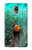 S3893 Poisson-clown Ocellaris Etui Coque Housse pour Samsung Galaxy Note 4