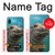 S3871 mignon, bébé, hippopotame, hippopotame Etui Coque Housse pour Samsung Galaxy A10e