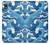 S3901 Vagues esthétiques de l'océan de tempête Etui Coque Housse pour Samsung Galaxy A10