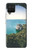 S3865 Europe Plage Duino Italie Etui Coque Housse pour Samsung Galaxy A12