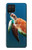 S3899 Tortue de mer Etui Coque Housse pour Samsung Galaxy A12