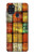 S3861 Bloc de conteneur coloré Etui Coque Housse pour Samsung Galaxy A21s