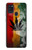 S3890 Drapeau Rasta Reggae Fumée Etui Coque Housse pour Samsung Galaxy A21s