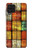 S3861 Bloc de conteneur coloré Etui Coque Housse pour Samsung Galaxy A22 4G
