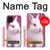 S3870 Mignon bébé lapin Etui Coque Housse pour Samsung Galaxy A22 4G