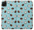 S3860 Motif à pois de noix de coco Etui Coque Housse pour Samsung Galaxy A22 5G