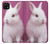 S3870 Mignon bébé lapin Etui Coque Housse pour Samsung Galaxy A22 5G