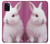 S3870 Mignon bébé lapin Etui Coque Housse pour Samsung Galaxy A31