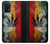 S3890 Drapeau Rasta Reggae Fumée Etui Coque Housse pour Samsung Galaxy A32 4G