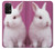 S3870 Mignon bébé lapin Etui Coque Housse pour Samsung Galaxy A32 5G