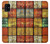 S3861 Bloc de conteneur coloré Etui Coque Housse pour Samsung Galaxy A41