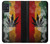 S3890 Drapeau Rasta Reggae Fumée Etui Coque Housse pour Samsung Galaxy A51 5G