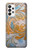 S3875 Tapis vintage en toile Etui Coque Housse pour Samsung Galaxy A73 5G