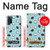 S3860 Motif à pois de noix de coco Etui Coque Housse pour Samsung Galaxy A03S