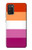 S3887 Drapeau de la fierté lesbienne Etui Coque Housse pour Samsung Galaxy A03S