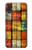 S3861 Bloc de conteneur coloré Etui Coque Housse pour Samsung Galaxy A01