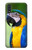 S3888 Ara Visage Oiseau Etui Coque Housse pour Samsung Galaxy A01