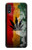 S3890 Drapeau Rasta Reggae Fumée Etui Coque Housse pour Samsung Galaxy A01