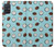 S3860 Motif à pois de noix de coco Etui Coque Housse pour Samsung Galaxy A71