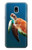 S3899 Tortue de mer Etui Coque Housse pour Samsung Galaxy J3 (2018), J3 Star, J3 V 3rd Gen, J3 Orbit, J3 Achieve, Express Prime 3, Amp Prime 3