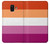 S3887 Drapeau de la fierté lesbienne Etui Coque Housse pour Samsung Galaxy A6+ (2018), J8 Plus 2018, A6 Plus 2018