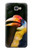 S3876 Calao coloré Etui Coque Housse pour Samsung Galaxy J7 Prime (SM-G610F)