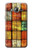 S3861 Bloc de conteneur coloré Etui Coque Housse pour Samsung Galaxy J3 (2016)