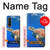 S3898 Tortue de mer Etui Coque Housse pour Samsung Galaxy Z Fold 3 5G