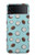 S3860 Motif à pois de noix de coco Etui Coque Housse pour Samsung Galaxy Z Flip 3 5G