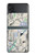 S3882 Carte de vol en route Etui Coque Housse pour Samsung Galaxy Z Flip 3 5G