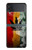 S3890 Drapeau Rasta Reggae Fumée Etui Coque Housse pour Samsung Galaxy Z Flip 3 5G