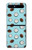S3860 Motif à pois de noix de coco Etui Coque Housse pour Samsung Galaxy Z Flip 5G