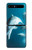 S3878 Dauphin Etui Coque Housse pour Samsung Galaxy Z Flip 5G