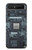 S3880 Impression électronique Etui Coque Housse pour Samsung Galaxy Z Flip 5G