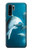 S3878 Dauphin Etui Coque Housse pour Huawei P30 Pro