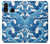 S3901 Vagues esthétiques de l'océan de tempête Etui Coque Housse pour Huawei P30 lite