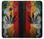 S3890 Drapeau Rasta Reggae Fumée Etui Coque Housse pour Huawei P20 Lite