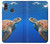 S3898 Tortue de mer Etui Coque Housse pour Huawei P20 Lite