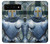 S3864 Templier Médiéval Chevalier Armure Lourde Etui Coque Housse pour Google Pixel 6 Pro